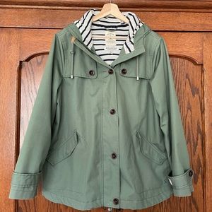 Joules Green Rain Jacket